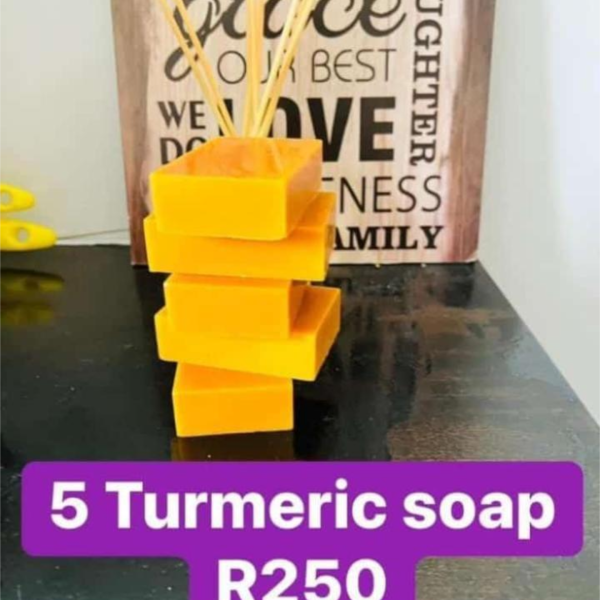 Tumeric Soap 5x