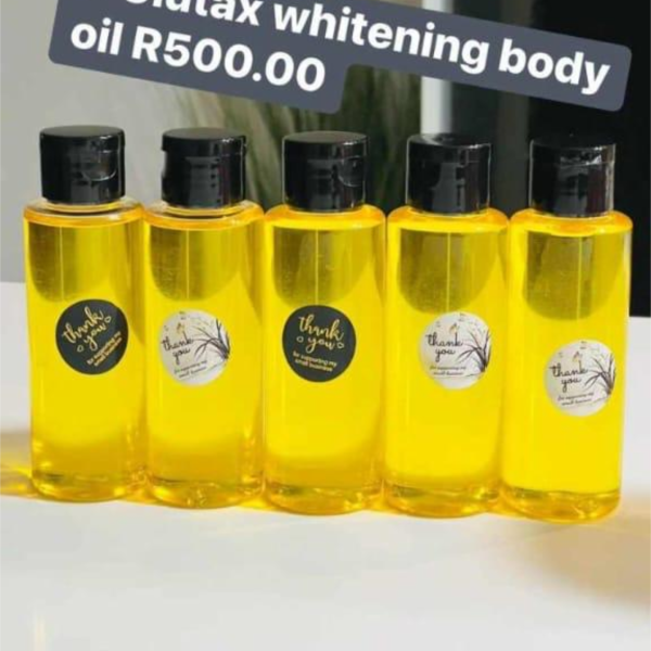 Glutax Whitening Body Oil 5x