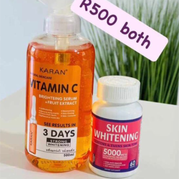 Vitamin C Serum + Whitening Caps