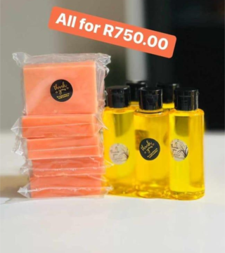 Glow Soap + Glow OIl 5x