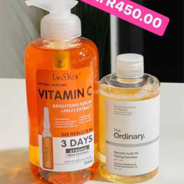 Vitamin C Serum + Ordinary Tuning