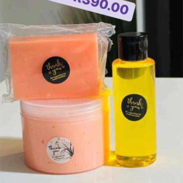 Glow Soap + Lotion + Oil Combo